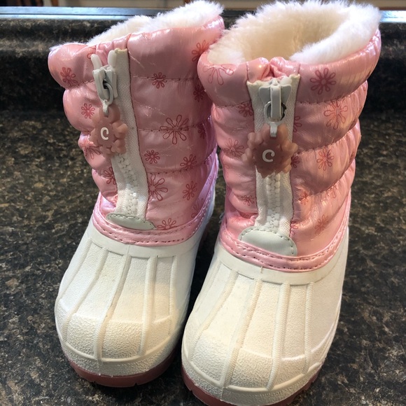 carters baby snow boots